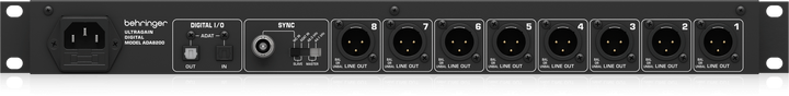 Аудіоконвертер Behringer ULTRAGAIN ADA8200 ADAT (ADA8200) - зображення 5