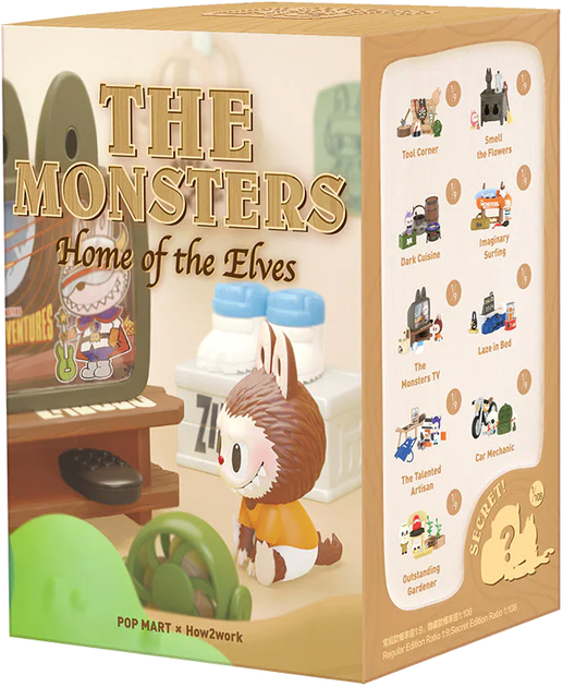 Игрушка-сюрприз Pop Mart с коллекционной фигуркой The Monsters серия Home of the Elves (6972368569441) - Фото 1 Игрушка-сюрприз Pop Mart с коллекционной фигуркой The Monsters серия Home of the Elves (6972368569441) - изображение 1