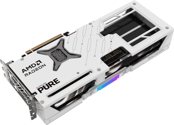 Відеокарта AMD Radeon RX 9070 16GB Sapphire PURE GAMING OC White (11349-02-20G) - зображення 2