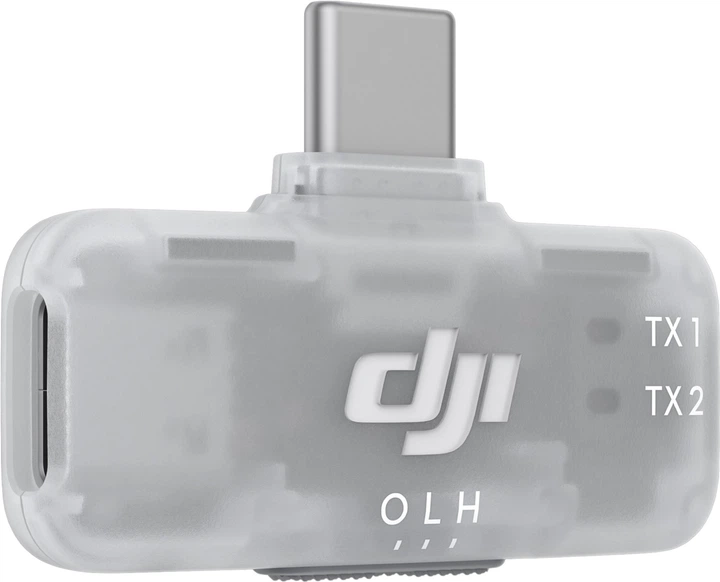Odbiornik audio dla mikrofonów DJI Mic Series Mobile Receiver White (CP.RN.00000508) - obraz 3