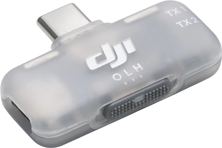 Odbiornik audio dla mikrofonów DJI Mic Series Mobile Receiver White (CP.RN.00000508) - obraz 4