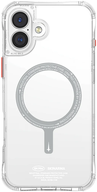 Etui SkinArma Saido Mag Charge do Apple iPhone 16 Transparent (8886461245905) - obraz 2
