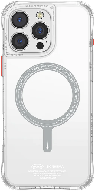 Etui SkinArma Saido Mag Charge do Apple iPhone 16 Pro Transparent (8886461246001) - obraz 2