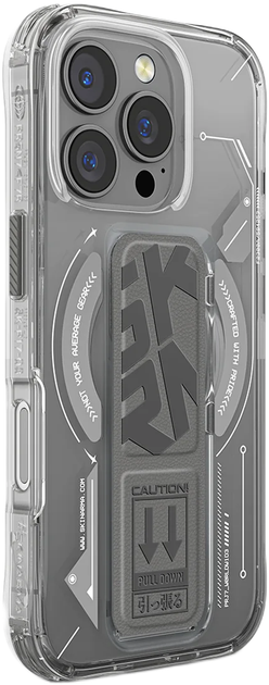 Etui SkinArma Helio Mag Charge do Apple iPhone 16 Pro Max Titanium (8886461246186) - obraz 3