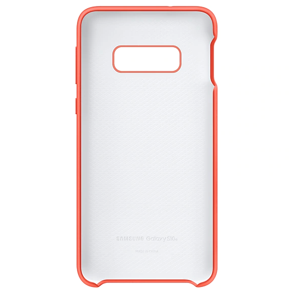 Чохол Silicone Cover для Samsung Galaxy S10e (G970) (EF-PG970THEGRU) Berry Pink - Фото 4 Чохол Silicone Cover для Samsung Galaxy S10e (G970) (EF-PG970THEGRU) Berry Pink - зображення 4
