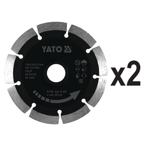 Штроборіз YATO 1700 Вт 125 мм YT-82015 (5906083065828) - зображення 4