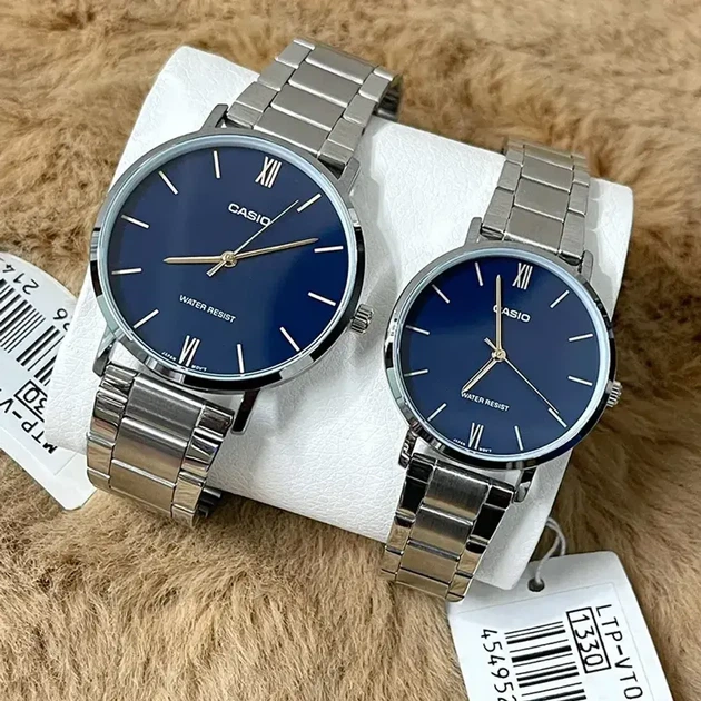 Комплект Наручні годинники CASIO MTP-VT01D- 2BUDF + CASIO LTP-VT01D- 2BUDF - изображение 3