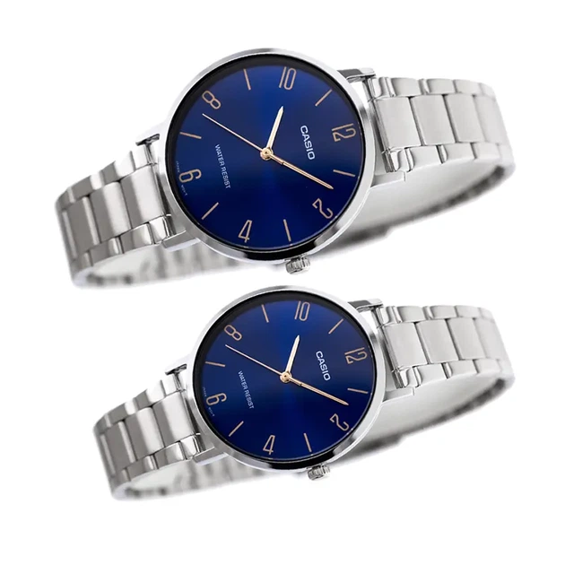 Комплект Наручні годинники CASIO MTP-VT01D- 2BUDF + CASIO LTP-VT01D- 2BUDF - изображение 4