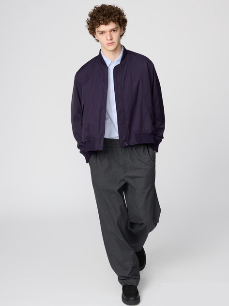 Куртка Uniqlo розмір M темно фіолетова (79) (482767) - Фото 4 Куртка Uniqlo розмір M темно фіолетова (79) (482767) - зображення 4