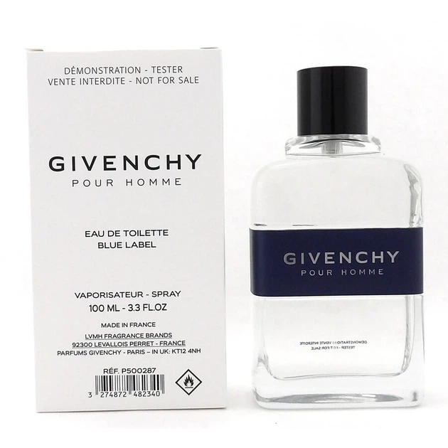 Туалетная вода для мужчин Givenchy pour Homme Blue Label 2024 Tester 100 мл - Фото 1 Туалетная вода для мужчин Givenchy pour Homme Blue Label 2024 Tester 100 мл - изображение 1
