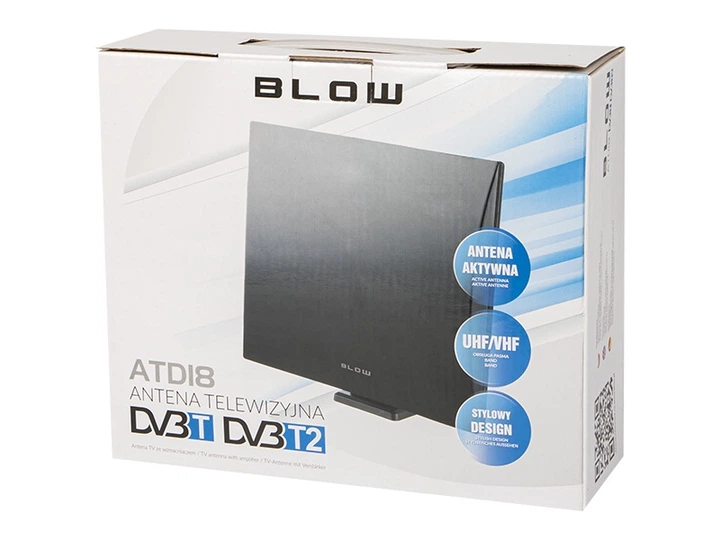 ТВ-антена Prolech 21-018 DVB-T панельна ATD18 активна внутрішня (5900804074458) - зображення 4