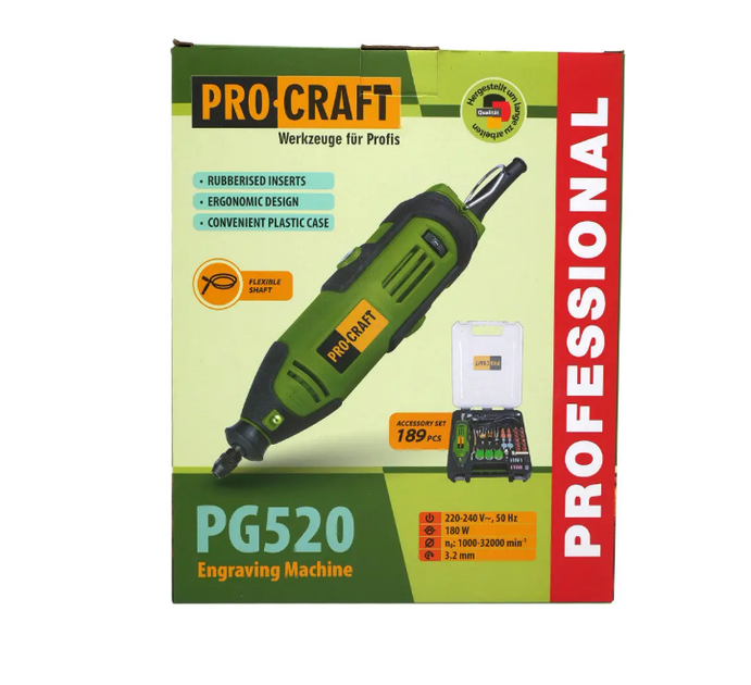 Гравірувальна машина Procraft PG-520 (005201) - зображення 9