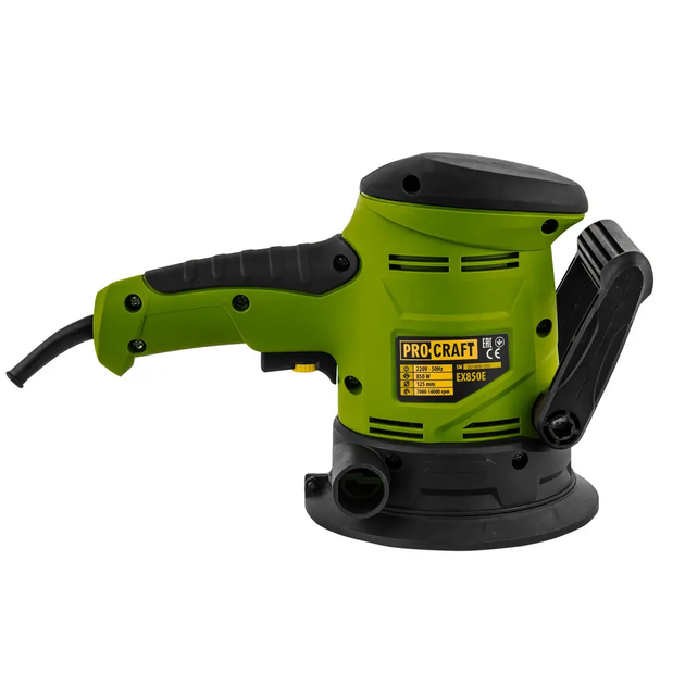 Шлифмашина эксцентриковая Procraft EX-850E (000850) - изображение 3