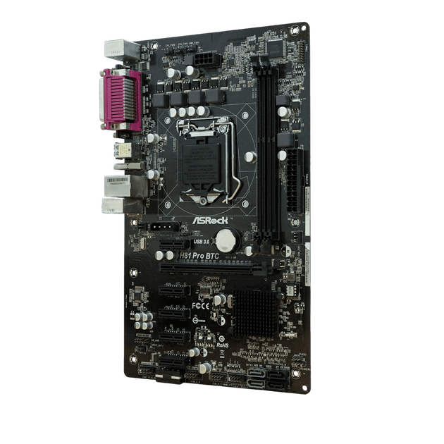Материнська плата ASRock H81 Pro BTC LGA 1150 (H81 Pro BTC) Б/В - изображение 4