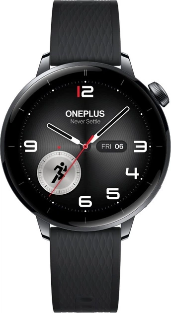 Smartwatch OnePlus Watch 3 43mm Black Steel (OPWE242) - obraz 3