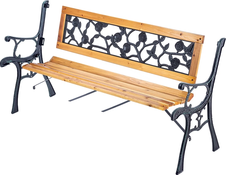 Lawka ogrodowa drewniana Kadax Sables (K10060) - obraz 4