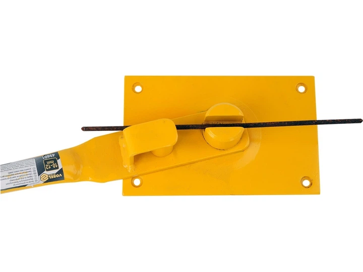 Згинач ручний для арматурного дроту Vorel 10-12 мм 49801 (5906083498015) - зображення 4