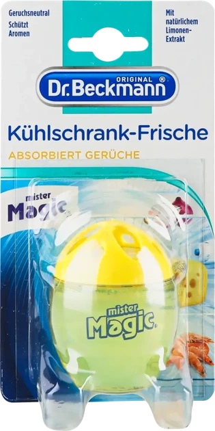Поглотитель и устранение запаха для холодильника с лимоном Dr. Beckmann Kühlschrank-Frische Limonen-Extrakt, 40 г - изображение 3