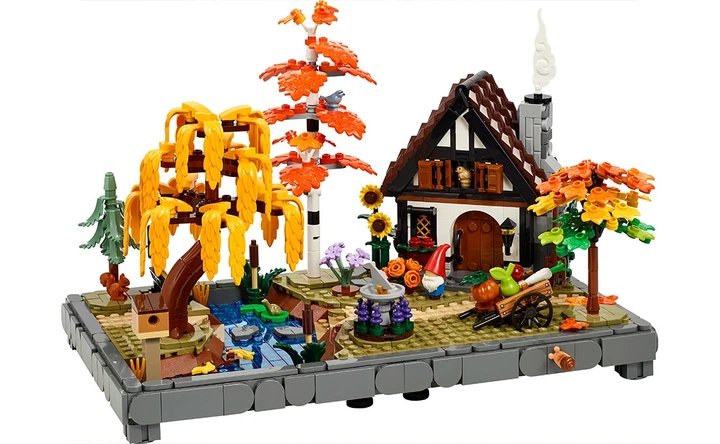 Конструктор LEGO Осінній котеджний сад 1102 деталей (11372) - изображение 3