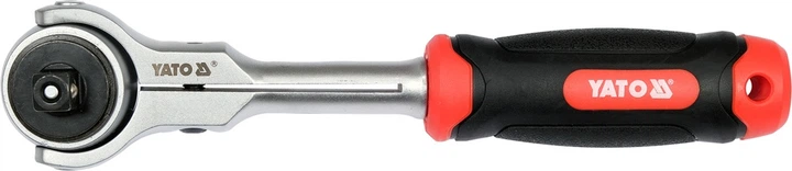Grzechotka YATO 72 zęby 3/8" 195 mm YT-07201 (5906083104466)  - obraz 2