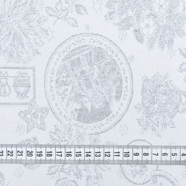 Сет сервировочный Новогодние картинки цвет серебро 30х45 см (161323) (173г/м.кв32см шт) 174722 - изображение 3