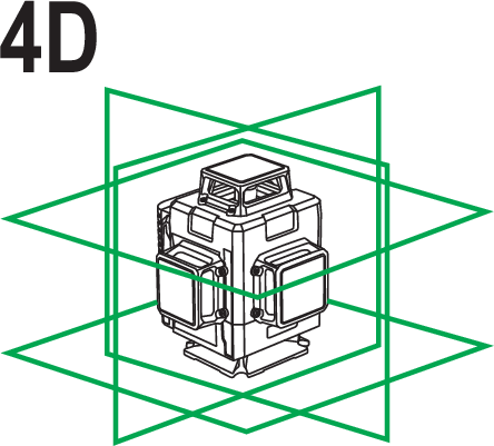 Laser zielony YATO YT-30417 16-liniowy 4D z akcesoriami (5906083115684) - obraz 19