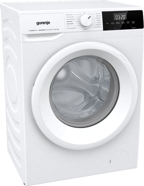 Прально-сушильна машина Gorenje W3D2A854ADS/UA 8/5 кг фронтальна інверторна А - зображення 5
