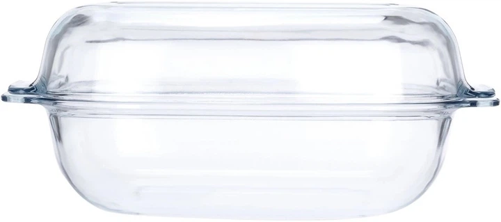 Форма Vilde термостійка скляна з кришкою 34.5 x 22.5 x 14.5 cм 3.1 л + 2.6 л (5900670100350) - зображення 2