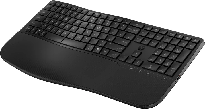 Klawiatura bezprzewodowa HP 680 Comfort Dual-Mode Wireless Black (8T6L8AA) - obraz 4