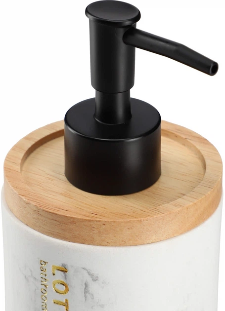 Дозатор для мила Kadax Colmar Білий (K7932) - зображення 2