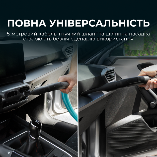 Хозяйственный пылесос Cecotec Conga Rockstar Wet & Dry Steel Max (CCTC-08114) - изображение 7