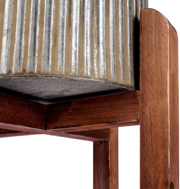 Garnek stalowy na stojaku Vilde 27x39 cm (569579-M) - obraz 4