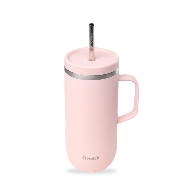 Кухоль (термо) COLD CUP 600 мл. Pastel - Rose (QD3862H) - изображение 2