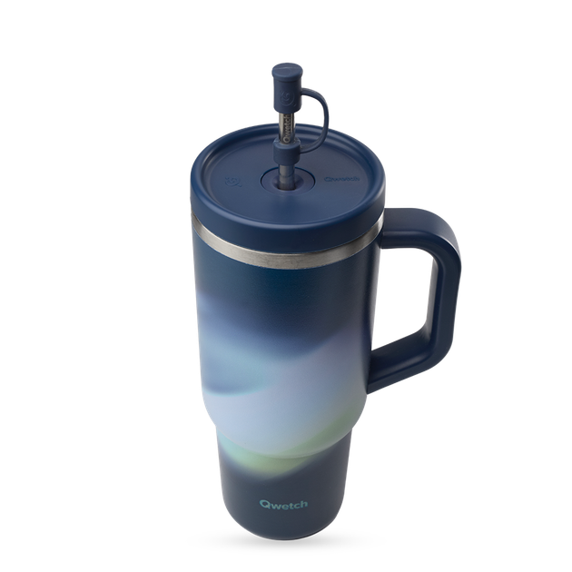 Кухоль (термо) TRAVEL CUP 900 мл. Aura - Bleu Nuit (QD3965) - изображение 2