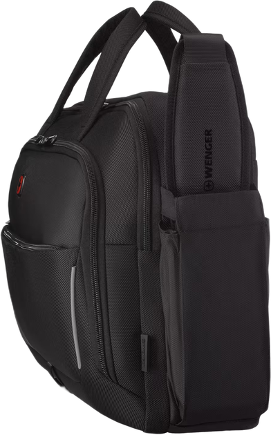 Torba dla laptopa Wenger Meteor Brief 16-17" Black (7611160287892) - obraz 6