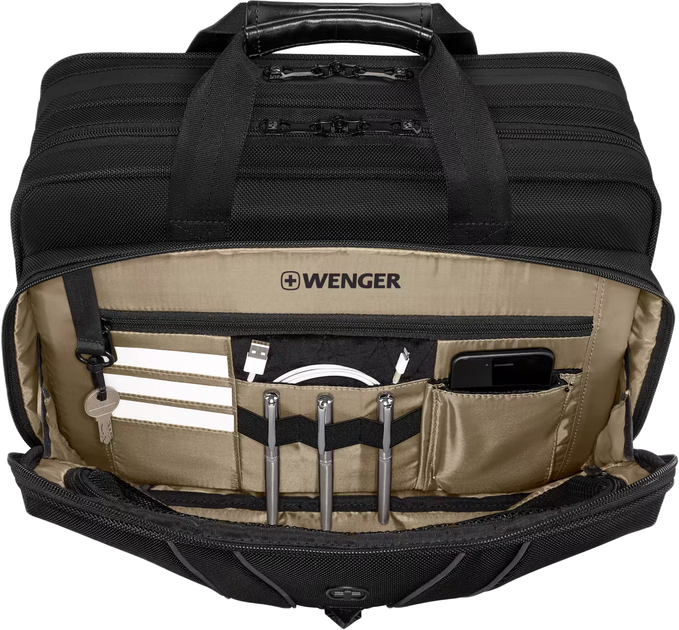 Сумка для ноутбука Wenger Legacy Black Series 16" Black (7611160299789) - зображення 7