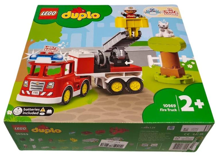 Конструктор LEGO DUPLO Town Пожежна машина 21 деталь (10969) (955555914132632) - Уцінка - зображення 5