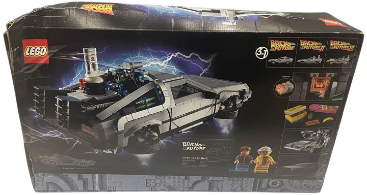 Конструктор LEGO Creator Expert Машина часу з фільму Назад у майбутнє 1872 деталі (10300) (955555913301097) - Уцінка - зображення 2
