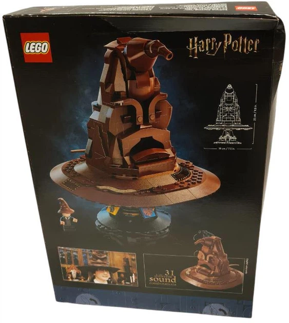 Конструктор LEGO Harry Potter Балакучий Розподільчий капелюх 561 деталь (76429) (955555915362022) - Уцінка - зображення 6