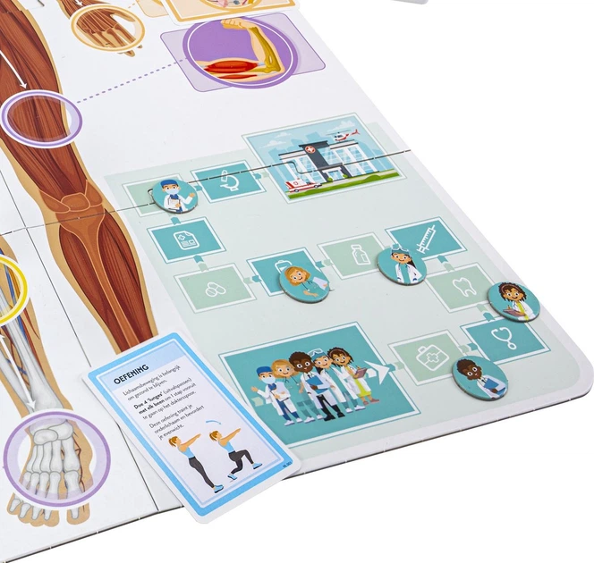 Gra planszowa Tactic Się uczę - ludzkie ciało (6416739605500) - obraz 7