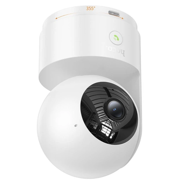 IP-камера Hoco D8 PTZ HD белая поворотная (D8) - изображение 4