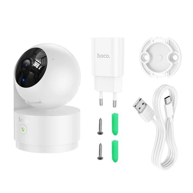IP-камера Hoco D8 PTZ HD белая поворотная (D8) - изображение 7