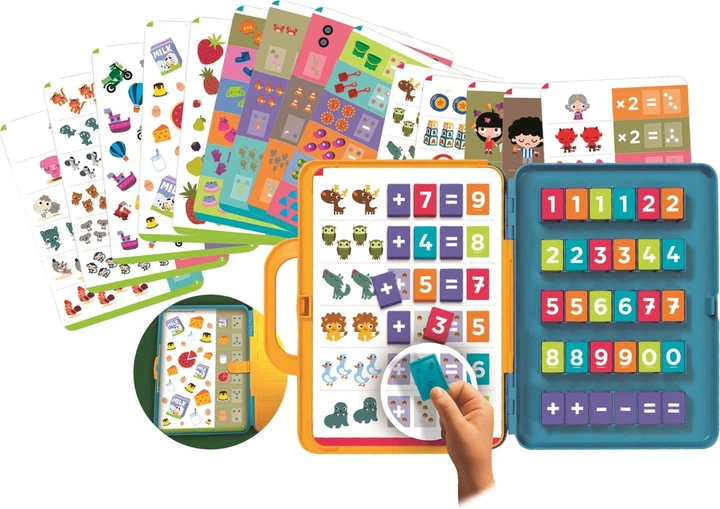 Настільна гра Jumbo Я вчуся рахувати Навчальна гра (8710126195703) - зображення 2