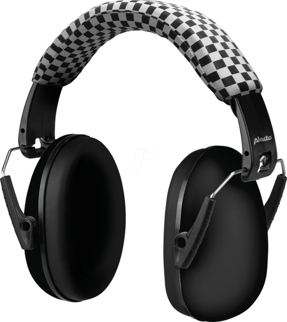 Słuchawki ochronne Alecto BV-71BK dla dzieci Czarne (A004288) - obraz 2