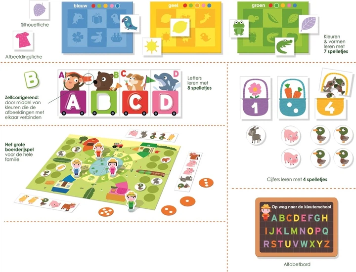 Настільна гра Jumbo I Learn On the Way to Group 1 (8710126195567) - зображення 5