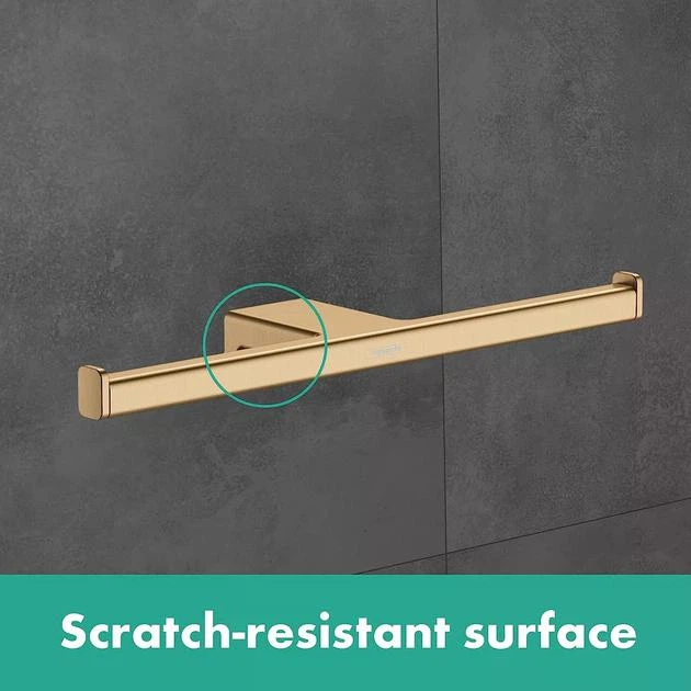 Тримач паперу подвійний HANSGROHE AddStoris , Brushed Bronze (41748140) - изображение 2