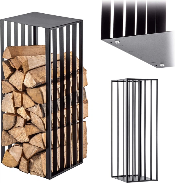 Stojak na drewno kominkowe Kadax Crova K11356 - obraz 2