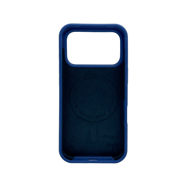 Захисний чохол-накладка Cosmic Silicone Case Magnetic для Apple iPhone 17 Pro Porcelain Blue (SilMag17P-74) - зображення 2