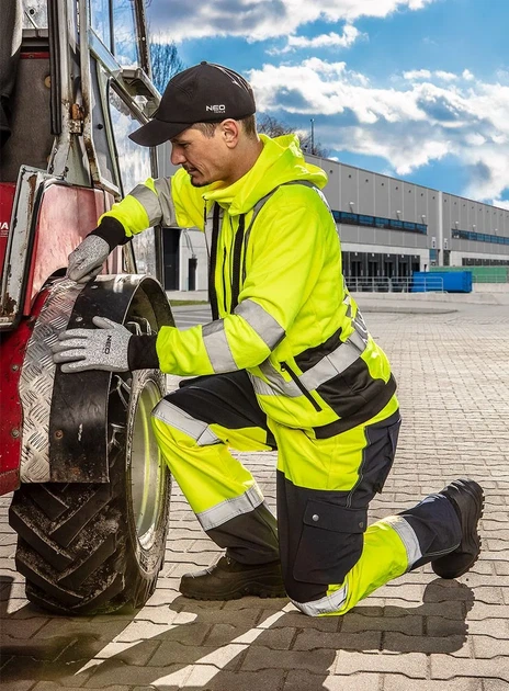 Черевики робочі Neo Tools, еко шкіра та термопластична гума, утеплені, СЕ, р.45(30.3см), чорний (00133934) - зображення 2