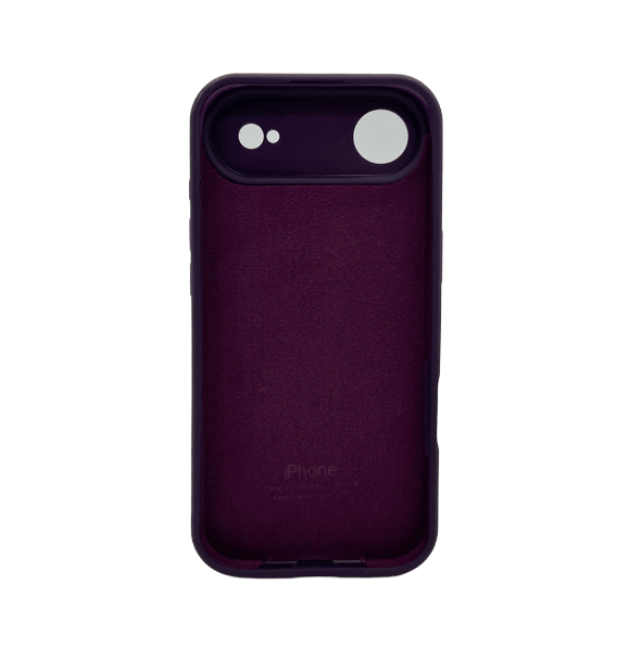 Защитный чехол-накладка Silicone Full Case AA Camera Protect для Apple iPhone 17 Air Berry Purple (FullAAi17A-59) - Фото 2 Защитный чехол-накладка Silicone Full Case AA Camera Protect для Apple iPhone 17 Air Berry Purple (FullAAi17A-59) - изображение 2